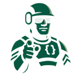 Sarge, the CodeMarine mascot